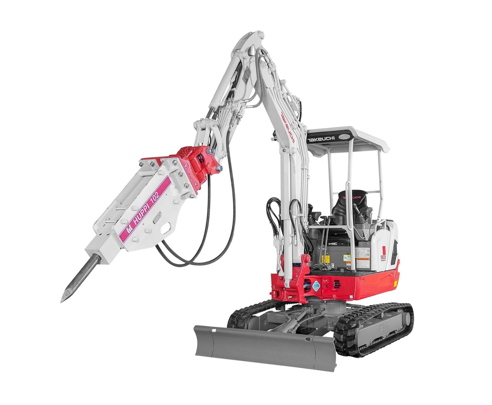 Takeuchi TB225 – stroj na prenájom