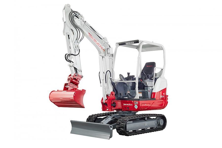 Takeuchi TB230 – stroj na prenájom